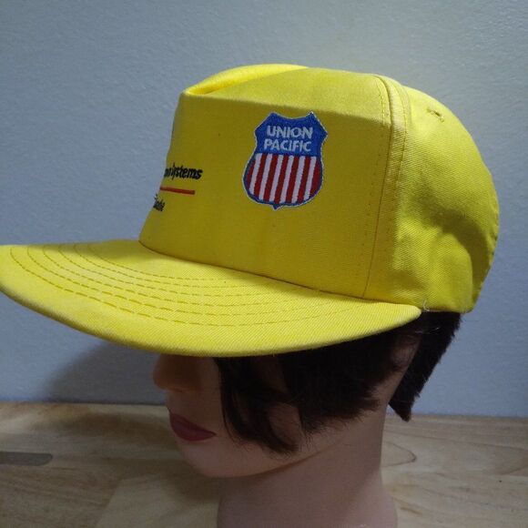 Vintage Union Pacific GE Trasport Systems  Snap Back Hat - Picture 2 of 8